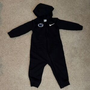 Nike Penn State Black Hooded Romper